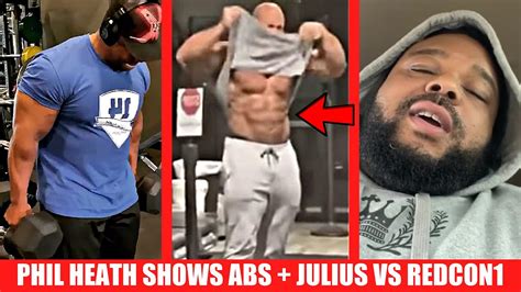 Phil Heath Shows Off His Abs + Julius Maddox Calls Out .